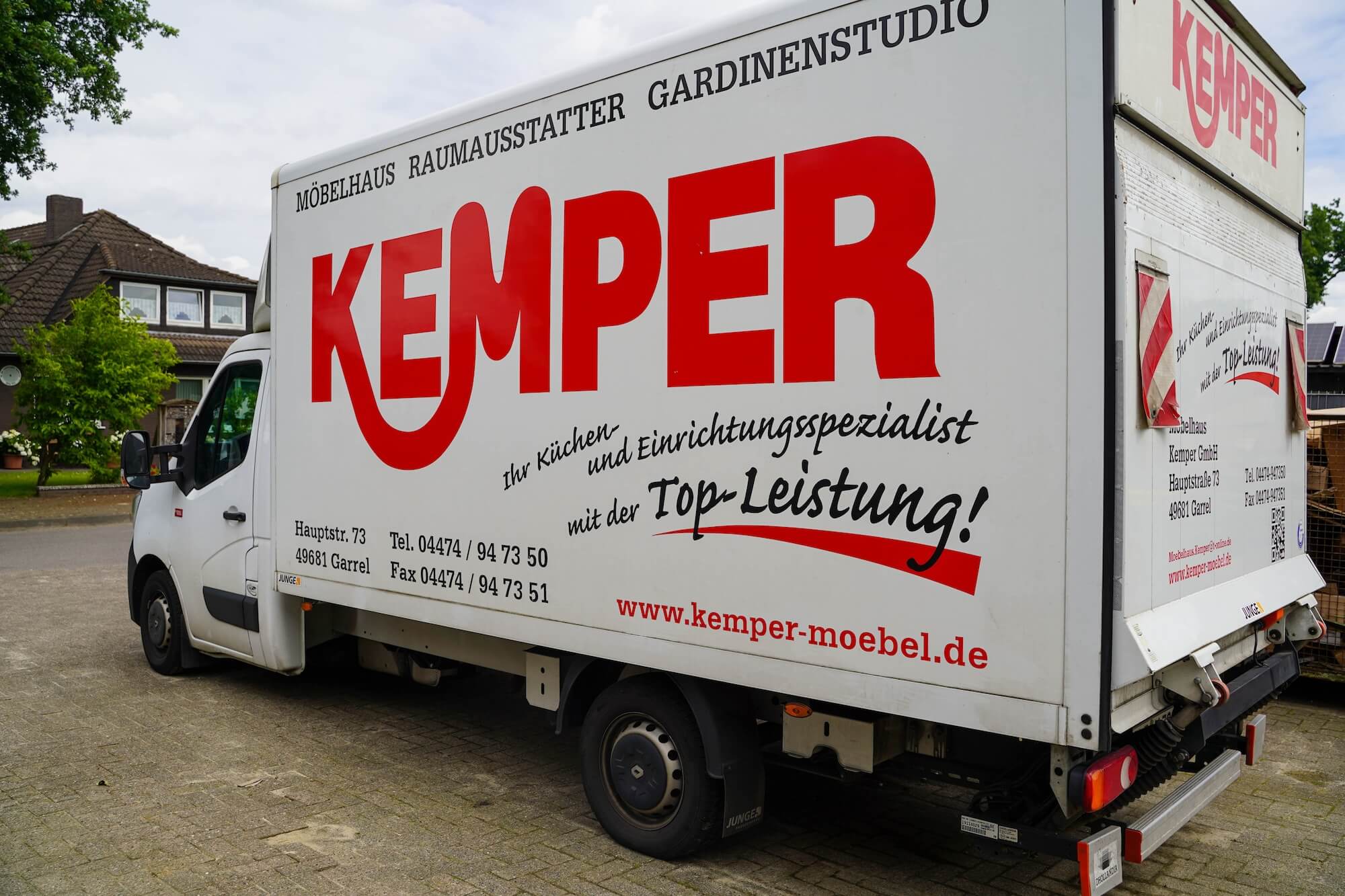 Kemper Lieferfahrzeug Kemper Möbel