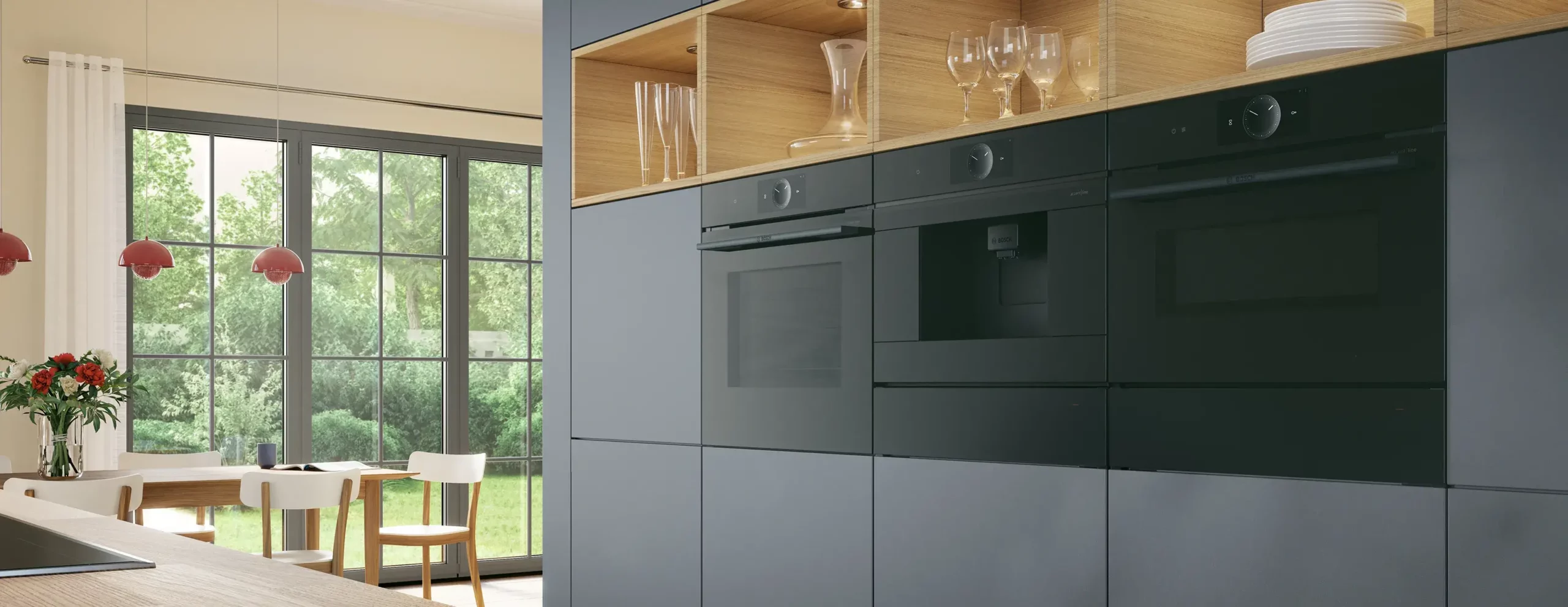 Elektrogeräte Bosch moderne Premium-Backöfen accent line