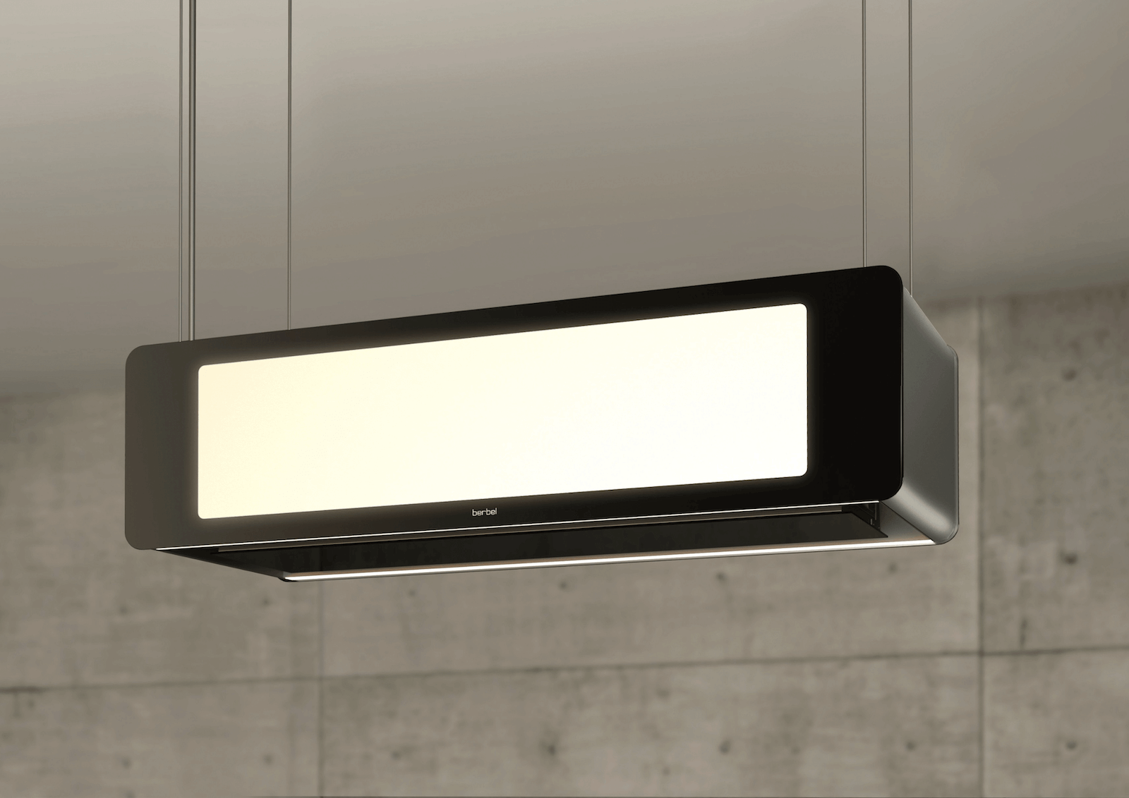 berbel Skyline Curve Inselhaube Schwarz
