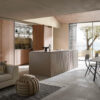 Bauformat Design Inselküche Sydney Holz
