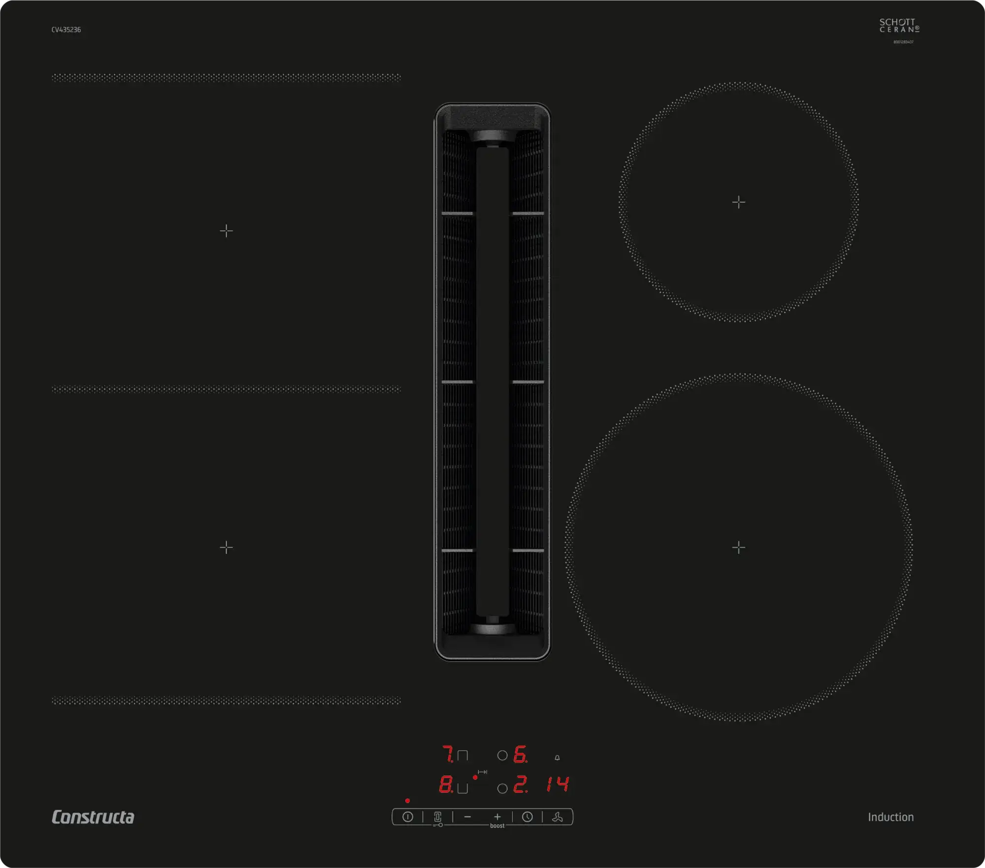Constructa Kochfeldabzug 60cm nah