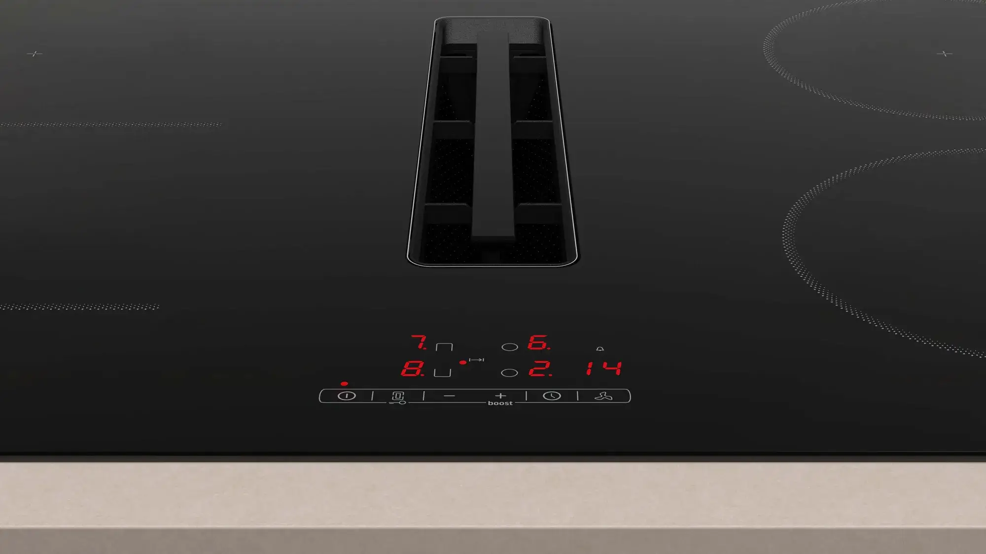 Constructa Kochfeldabzug 80 cm Detail