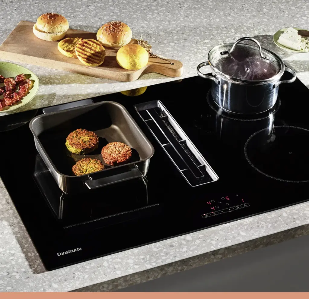 Constructa Kochfeldabzug mit topf