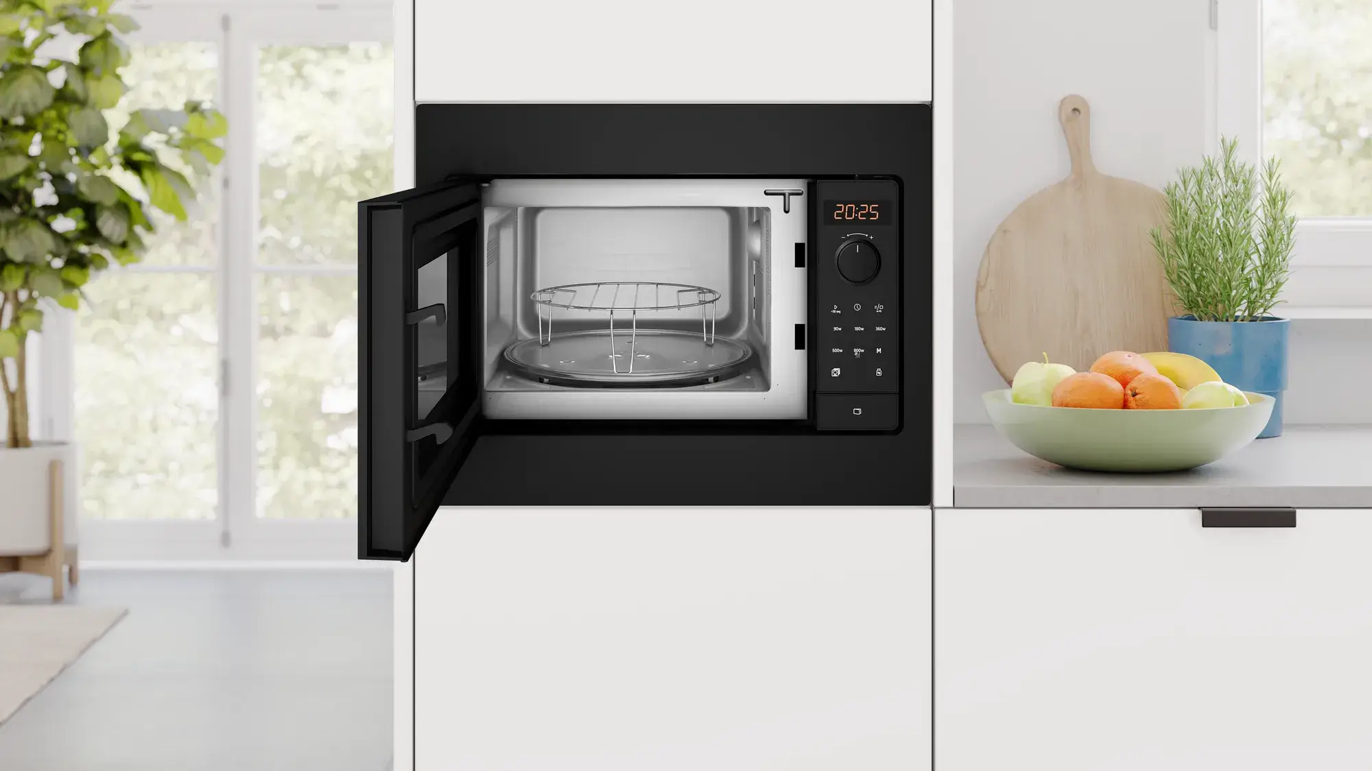 Constructa Einbau Mikrowelle 800 Watt gesamt