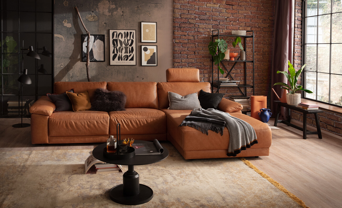 angelo divani sofa cognac
