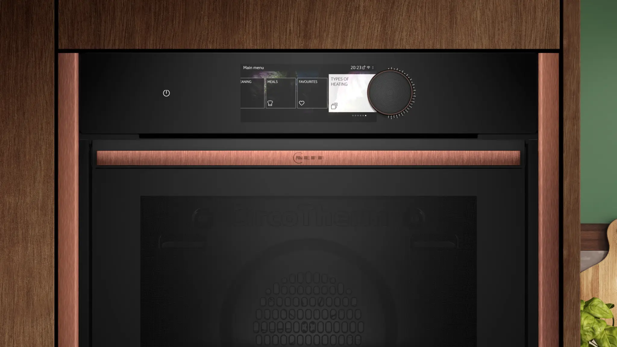 Neff Backofen Flex design Bronze