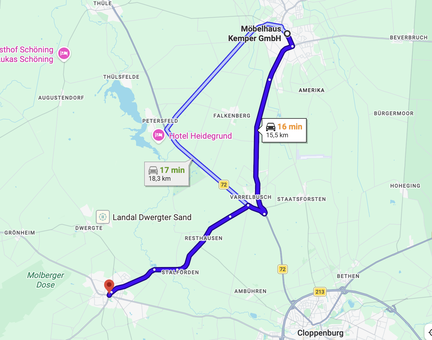 Küchen Molbergen Anfahrt